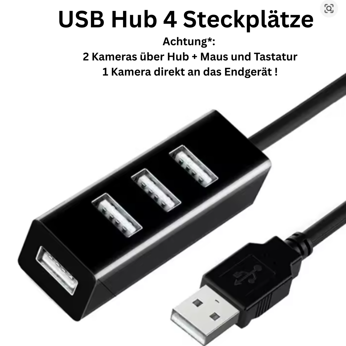 4er USB 3.0 Hub für unser Autodart kombatibles Autoscore 3D DIY kit